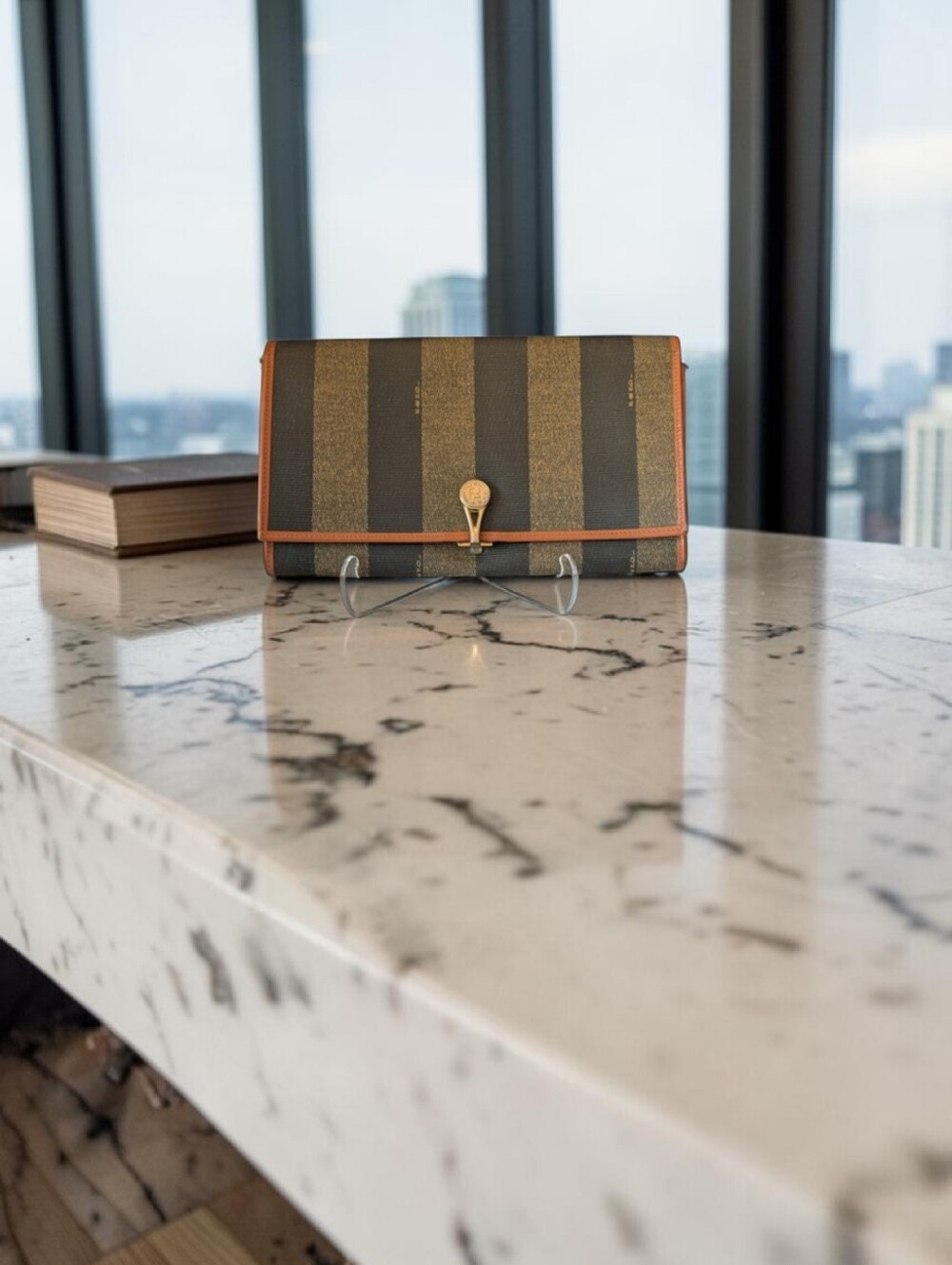Fendi Pequin Folio